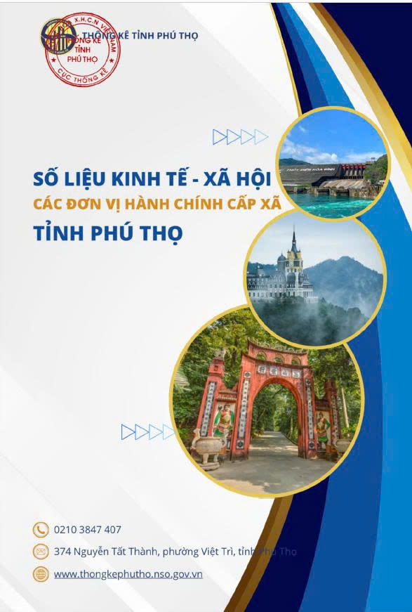 SỐ LIỆU KINH TẾ - XÃ HỘI CÁC ĐƠN VỊ HÀNH CHÍNH CẤP XÃ - TỈNH PHÚ THỌ