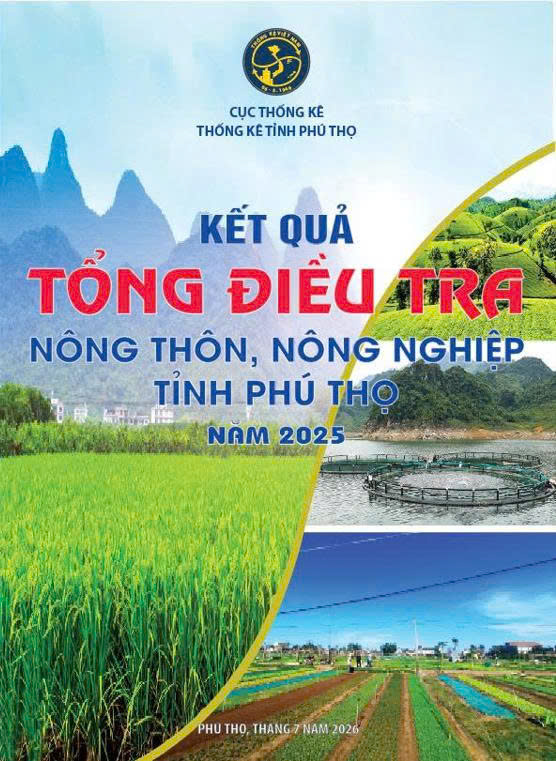 Kết quả Tổng điều tra Nông thôn, nông nghiệp tỉnh Phú Thọ